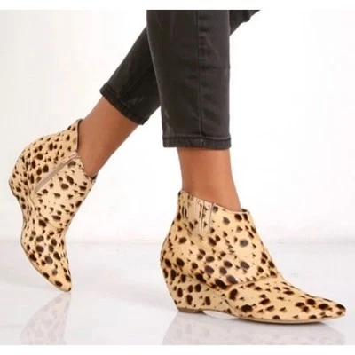 Botines cuña guepardo Matisse Nugent talla 10 Foto 1 de 4