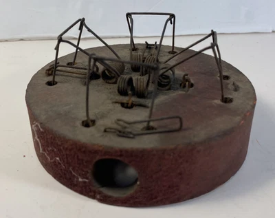 Vintage Antique Primitive Wood Mouse Traps Metal Pedal, 4 Hole  Animal Control - Image 1 of 4