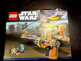 LEGO Star Wars: Anakin Skywalker and Sebulba's Podracers (7962) w/ instructions