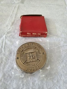 Total Electric Gold Medallion Home Award "Live Better Electrically" EMBLEM VntgC - Picture 1 of 4