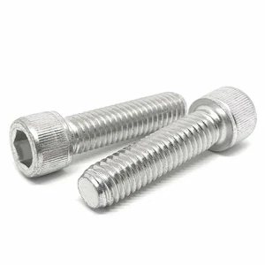Tornillos de cabeza de enchufe de acero inoxidable #10-32x3/4" 18-8 (elige la cantidad) - Imagen 1 de 6