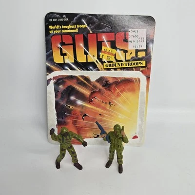 复古 GUTS 动作玩偶美泰 1986 年带卡片 (L1) — 第 1/4 张图片