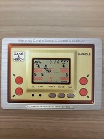 Nintendo eCard Limited Promotion Card "Manhole" Game Watch