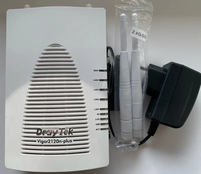 DrayTek Vigor 2120n plus Breitband Router - Bild 1 von 4