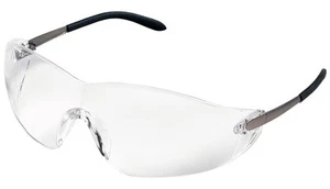 Crews S2210 Blackjack Elite Safety Glasses Chrome Temple Clear Lens (12 Pair) - Picture 1 of 1
