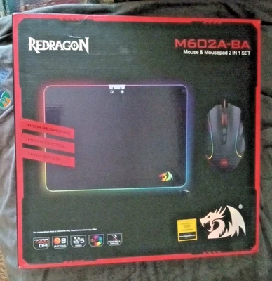 Redragon Mouse & Mousepad 2 in One Set - Image 1 of 3