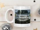 Personalised Number Plate Land Rover Defender Reg Coffee Mug Unique Gift  
