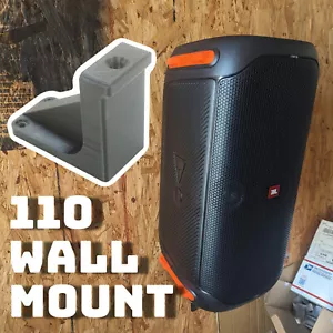 Robuste Wandhalterung Halterung für JBL Partybox 100, 110, 310 Lautsprecher - Bild 1 von 7