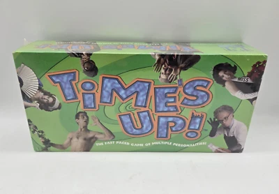 Time's Up! Board Game NEW/SEALED Family Night Party Vintage 1999 R&R Fast Paced - Image 1 of 4