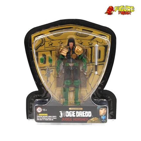 Hiya Toys Judge Dredd Judge Hershey 4.25" Action Figure (1:18 Scale) Cover