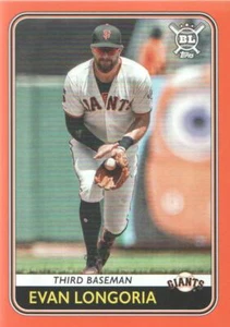 2020 Topps Big League Baseball Orange #64 Evan Longoria - Picture 1 of 2