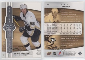 2007-08 Ultimate Collection /499 Mario Lemieux #15 HOF