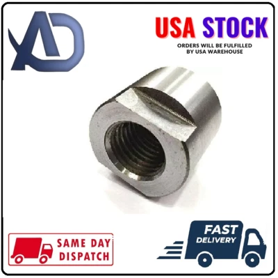 AD INTERNATIONAL Lathe Spindle Adapter FT 1" x 8 TPI Spindle to Threaded Chuck- (USA Fulfilled)