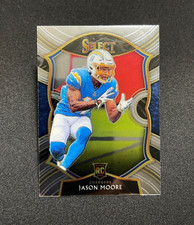 2020 Panini Select Jason Moore Rookie Card #78 Los Angeles Chargers