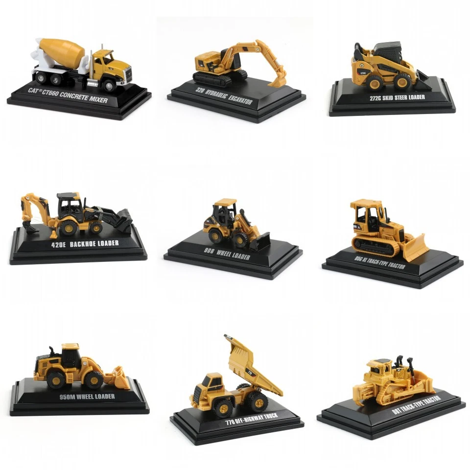 1/160 Mixer Concrete Truck Excavator Loader Tractor Alloy DieCast Mini Model - Image 1 of 4