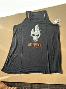 Orangetheory Fitness OTF Hell Week 2019 Glow In The Dark Tank Top Tee  XL NEW - Picture 1 of 14