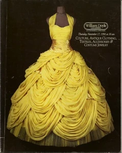 DOYLE COUTURE JEWELRY Balenciaga Chanel Dior Hermes Pucci Auction Catalog 1994 - Picture 1 of 1