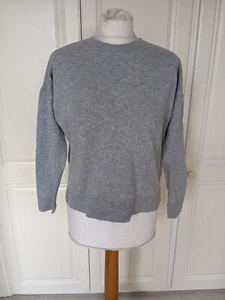 United Colors of Benetton Kids Grey Crewneck Jumper Sweater Size 2XL 160cm - Picture 1 of 8