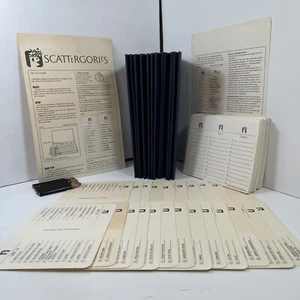 VTG 1988 Scattergories Game Replacement Pieces. - Picture 1 of 2