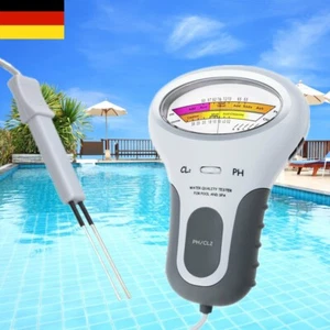 PH Wert Prüfer Digital Wasser Tester Chlor Messgerät Messer Water Aquarium Pool - Bild 1 von 13