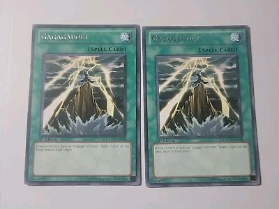 2x Gagagabolt - ORCS-EN048 - Rare - 1st Edition - YuGiOh-LP  - Image 1 of 2
