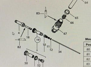 Manga de tensión Wagner 394256 para GM4700AC 25 MPa x 1 (Parte 4) - Imagen 1 de 2
