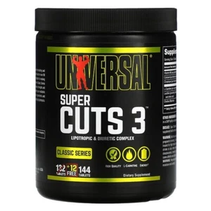 Universal Nutrition, Classic Series, Super Cuts 3, Lipotropic & Diuretic Complex - Picture 1 of 2