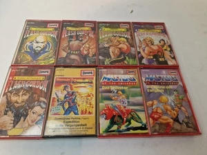 G1 Kassetten Weltraum FLASH GORDON Space He MAN MOTU Caommander Perkins Hörspiel - Imagen 1 de 5