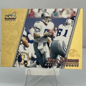 Pacific Aurora Championship Fever #9 1998 Troy Aikman Insert Dallas Cowboys - Imagen 1 de 3