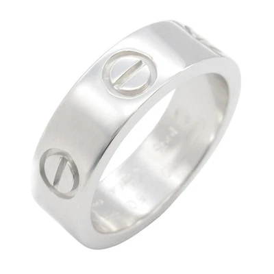 Cartier Love Ring 18K White Gold Size 50 US 5.25 - Image 1 of 4
