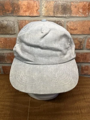Sombrero Walmart gris en blanco liso de pana vintage nuevo con etiquetas Snapback Foto 1 de 4