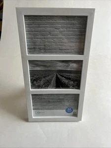 Mainstays 3 Photo Picture Frame For 4x6" Pictures White - Picture 1 of 5