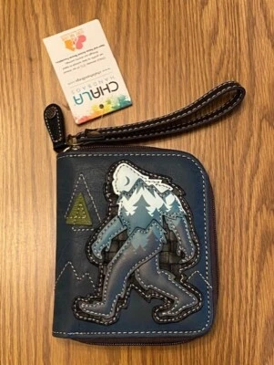 $29 (было $37) OCT 24-OCT 30 ТОЛЬКО CHALA БОЛЬШОЙ НОГИ МОЛНИИ ВОКРУГ БУМАЖНИК - СИНИЙ - Изображение 1 из 4