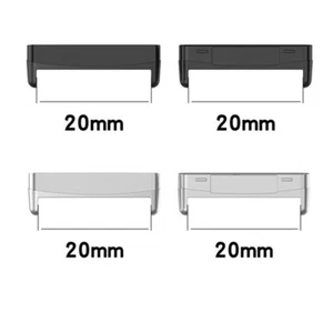 Adaptateur connecteur bracelet montre en acier inoxydable 20 mm pour Fitbit versa 4/3 sense/sense 2 - Photo 1 sur 11