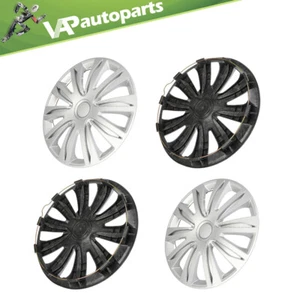 Set of 4 17" Wheel Covers Snap On Hub Caps 17 inch For R17 Tire & Rim Silver - Picture 1 of 9