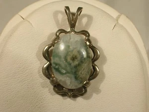 18x13mm Ocean Jasper Pendant - Picture 1 of 1