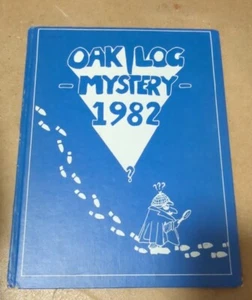 Oak Crest Junior High Yearbook Annual Oak Log 1982 Encinitas California - Picture 1 of 5