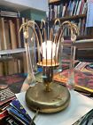 Lampada vintage con base in ottone