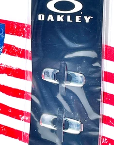 NEW Oakley Batwolf Interchangeable Chrome Silver Mirror Logo Icon Accessory - Picture 1 of 4