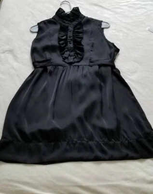 Vestido negro sin mangas Poetry para mujer talla grande Foto 1 de 4