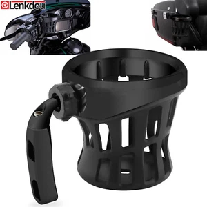 1x Portabotellas de Agua para Harley Touring Road King Electra Road Glide - Imagen 1 de 8