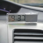 Car Digital LED Clock Mini Electronic Sucker Window Meter 