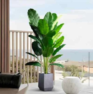 85–115 cm Künstliche Paradiesvogel-Pflanze – Tropische Deko für Zuhause & Garten - Bild 1 von 9