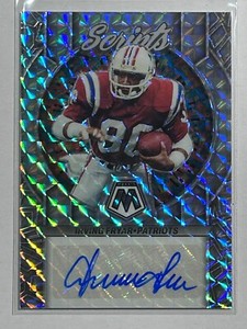 2023 Panini Mosaic  Scripts Auto Silver Prizm  #S45 Irving Fryar - Patriots