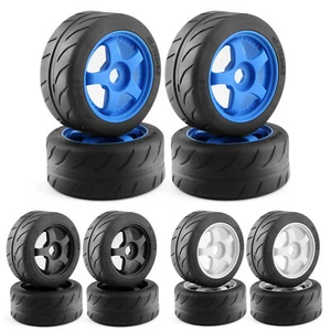 4Pcs/Set Wheel Tire Upgrade Parts for 1/8 ARRMA 1/7 INFRACTION 6S/LIMITLESS F1 - Picture 1 of 15