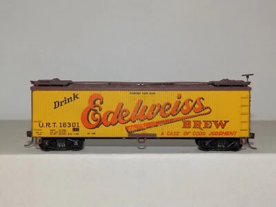 HO scale EDELWEISS BREW URTC #18301 WOOD REEFER KADEE'S  - Image 1 of 4