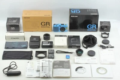 [💥TOP MINT IN Box] RICOH GR DIGITAL 8.1MP 1st Anniversary Model Angel Blue ⇨JP - Image 1 of 4