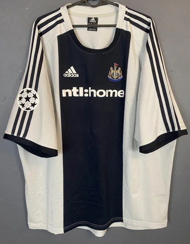 MEN'S UEFA NEWCASTLE UNITED 2002/2003 SOCCER FOOTBALL SHIRT JERSEY SIZE 3XL XXXL Cover