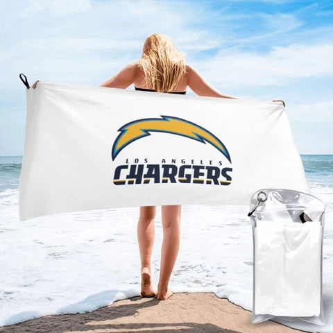 San Diego Chargers Gym Quick Dry Towel Beach Camping Towel 27.5x55 Inch Cover