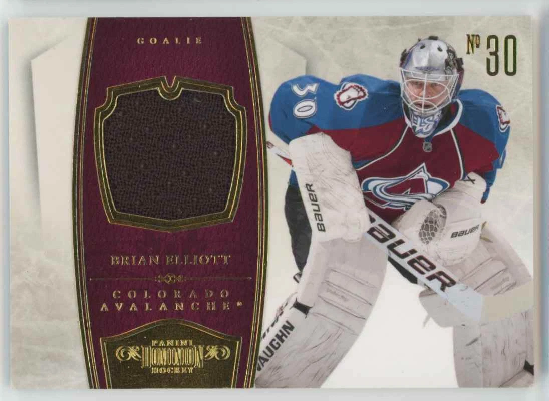 2011-12 Panini Dominion Jersey Brian Elliott /99 St. Louis Blues #26